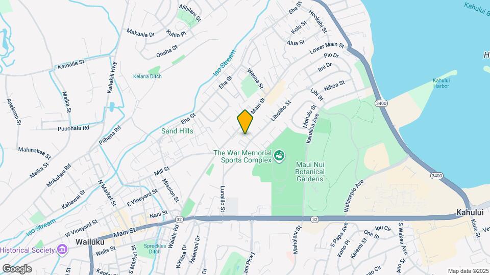 295 Liholiho St Map and Location Details