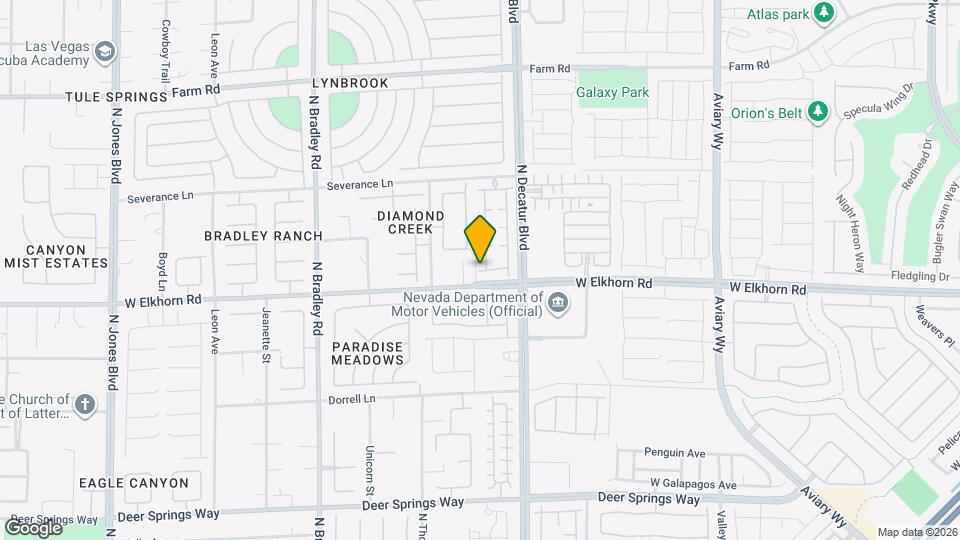 7925 Savannah Sky Ave Map and Location Details