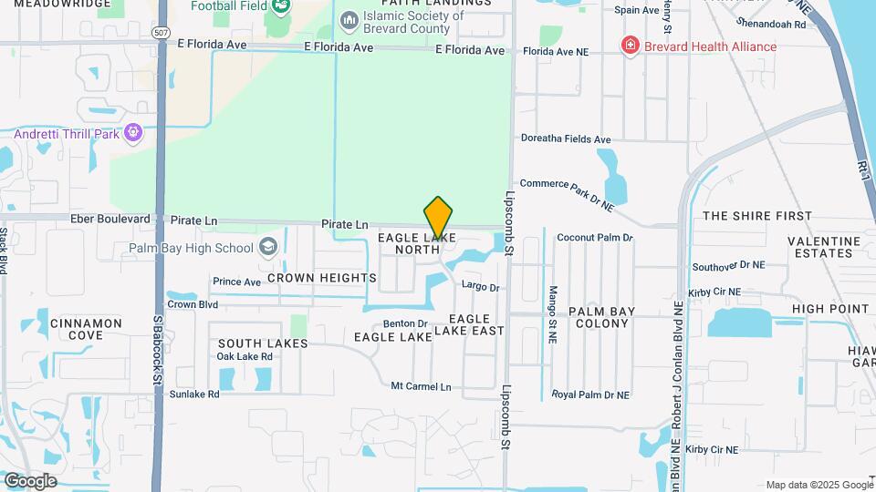 1040 Cayman Dr Map and Location Details