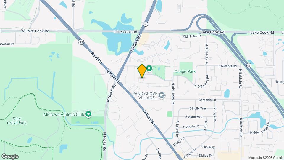 652 E Whispering Oaks Ct Map and Location Details