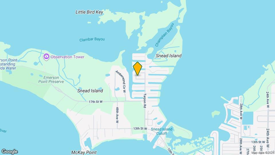 4342 Pompano Ln Map and Location Details