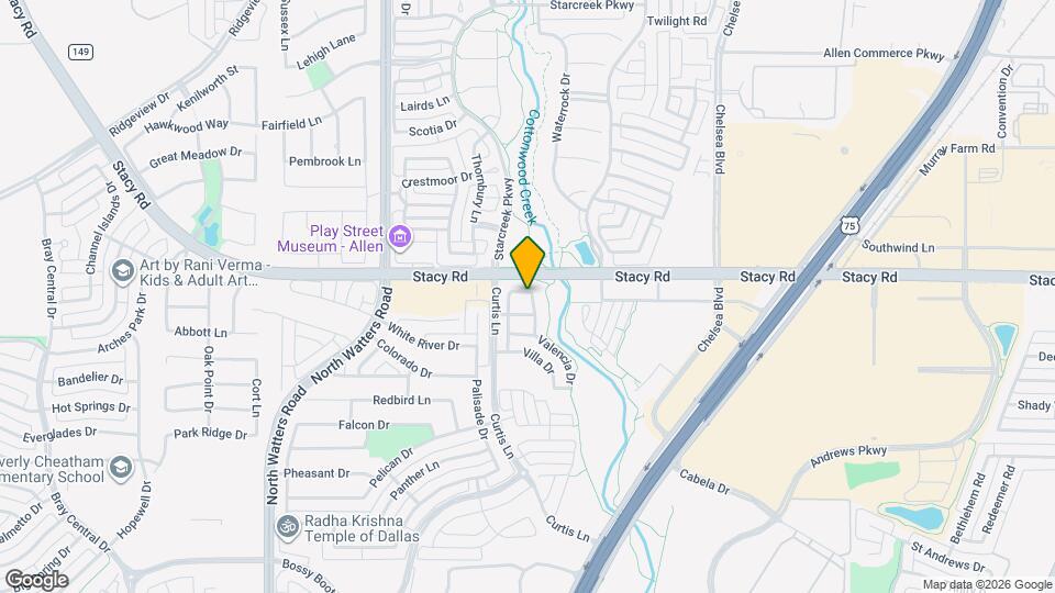 875 Merino Drive Mapa y Detalles de la Ubicación