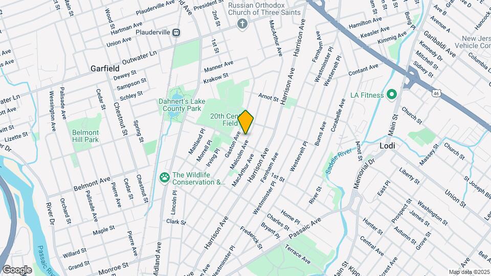 215 Malcolm Ave Mapa y Detalles de la Ubicación