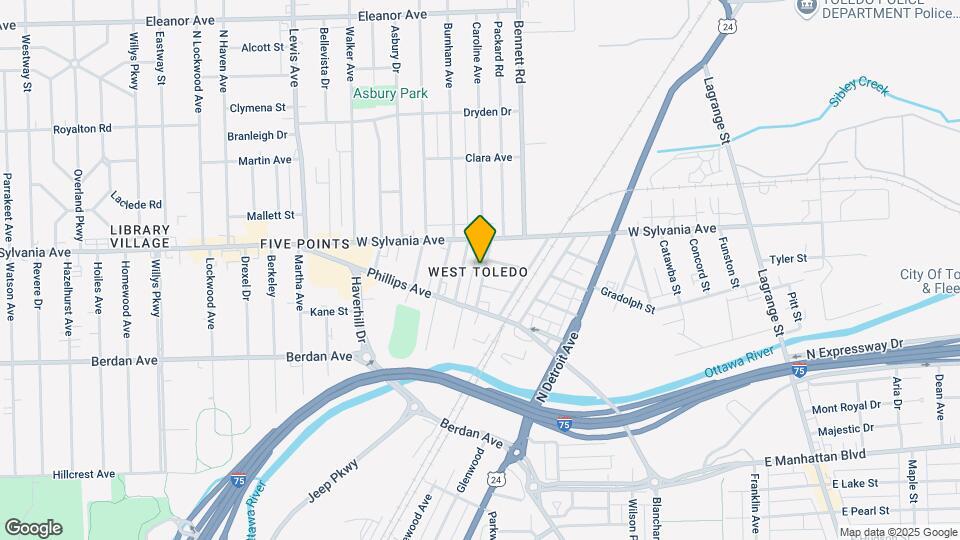 3843 Peru St Map and Location Details