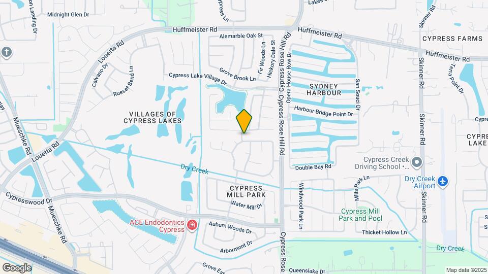 18410 Cypress Meade Ln Map and Location Details