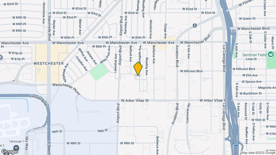 8931 Ramsgate Ave Map and Location Details
