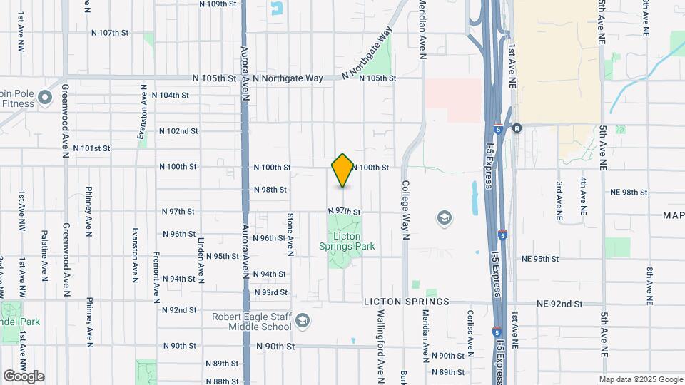 9741 Woodlawn Ave N Map and Location Details