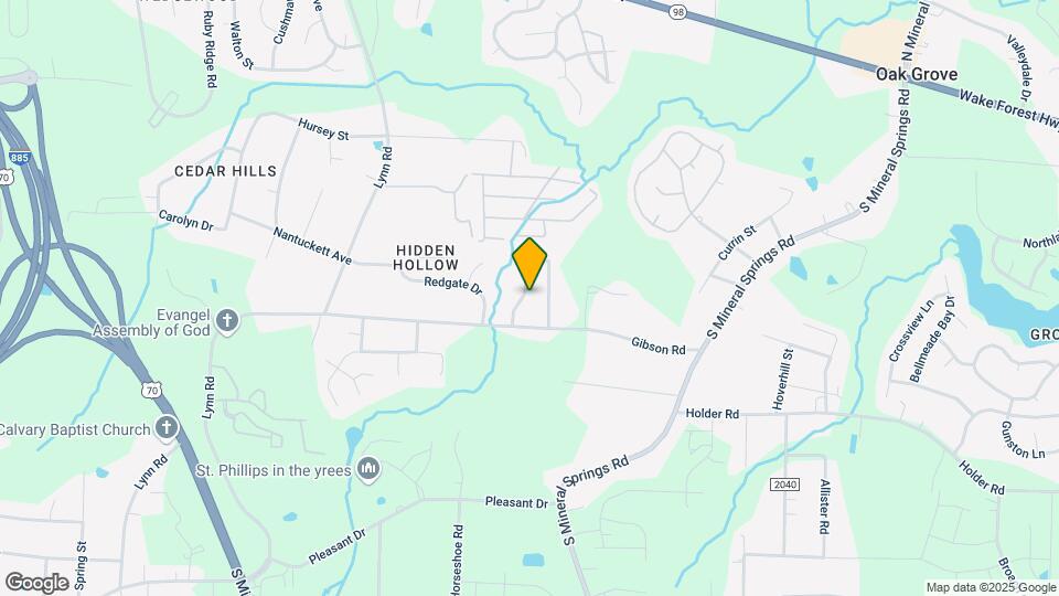 818 Riverbark Ln Map and Location Details