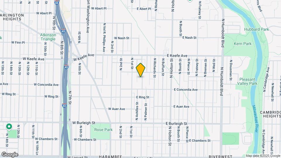 3349 N Palmer St Mapa y Detalles de la Ubicación
