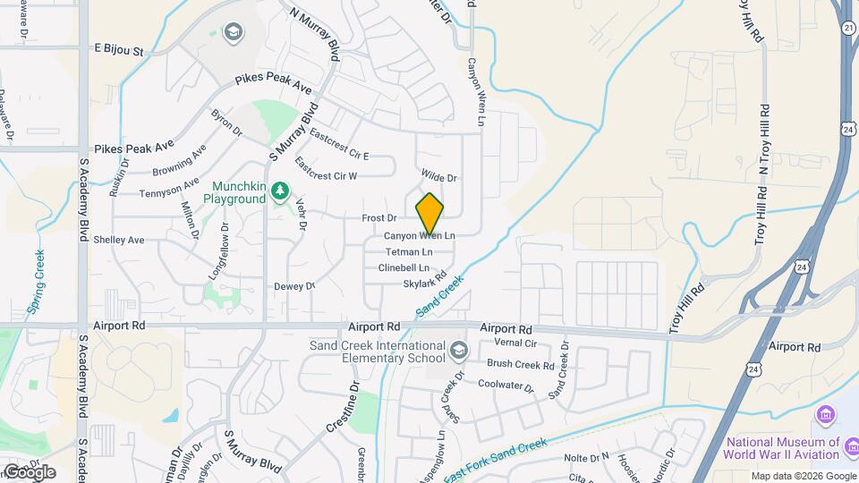 4715 Canyon Wren Ln Map and Location Details