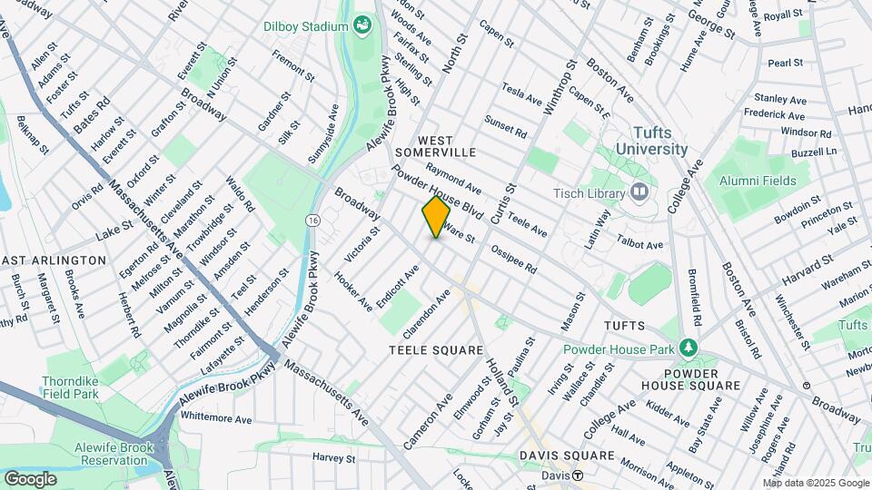 38 Fairmount Ave, Unit 3 Map and Location Details