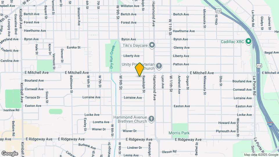 1171 Bourland Ave Map and Location Details
