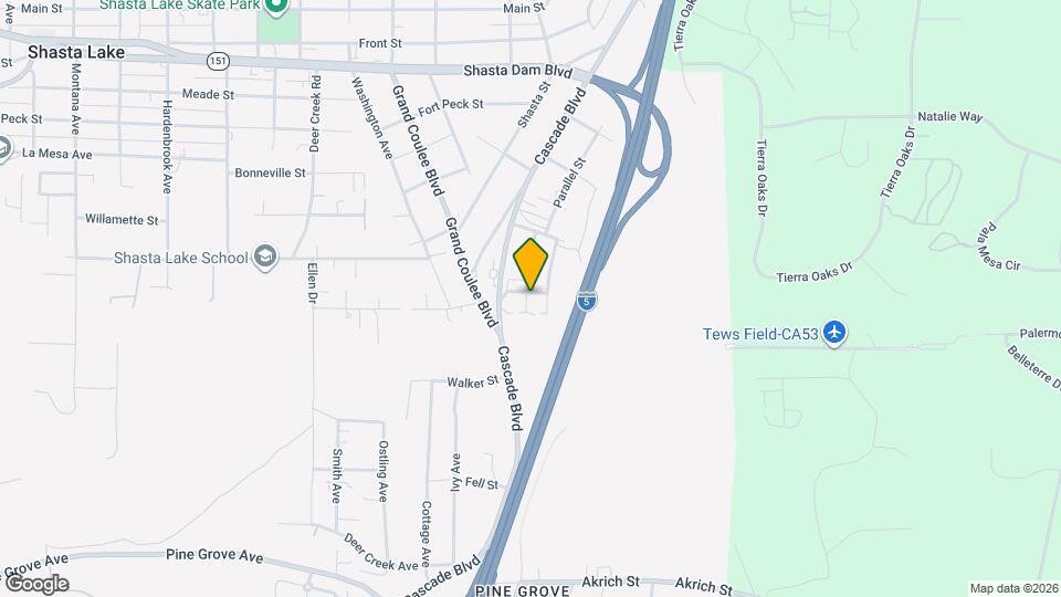 2101 Rosamond Ave Map and Location Details