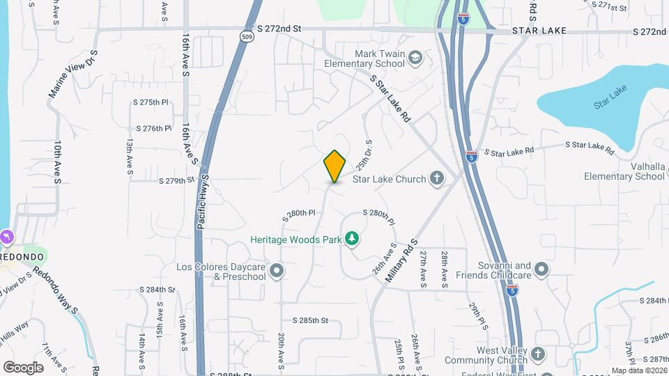 27840 25th Dr S Mapa y Detalles de la Ubicación