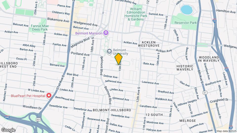 1503 Bernard Ave Mapa y Detalles de la Ubicación