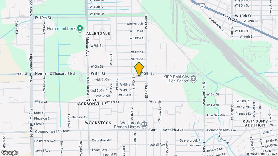 2840 Cook St Map and Location Details