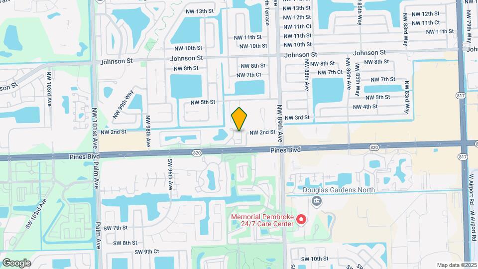9157 NW 1st Ct Map and Location Details