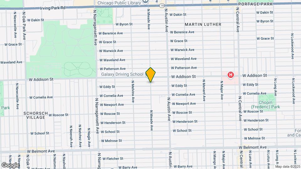 3544 N Meade Ave, Unit 1st floor Map and Location Details