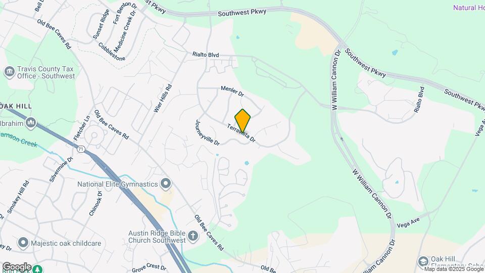 5909 Terravista Dr Map and Location Details