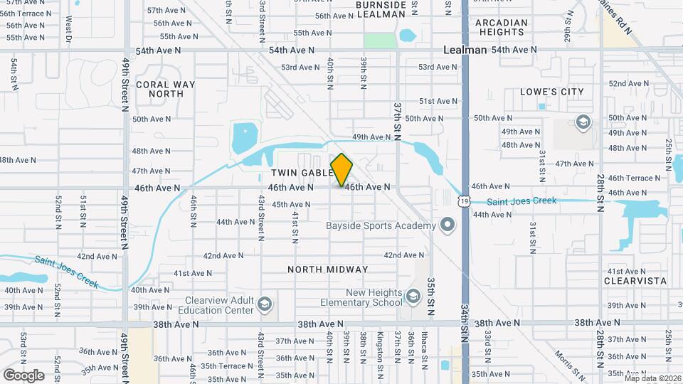 3940 46th Ave N Mapa y Detalles de la Ubicación