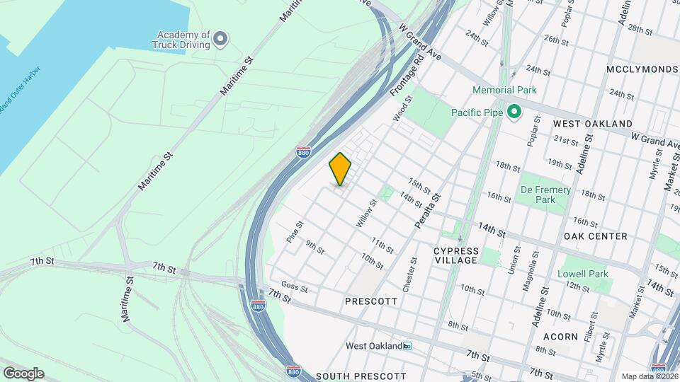 1766 12th St Map and Location Details