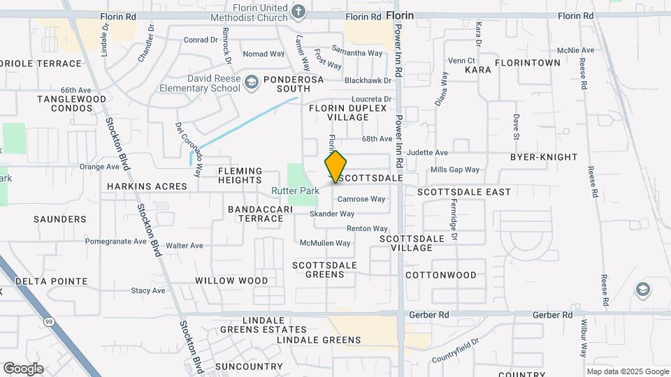 7800 Scottsdale Dr Map and Location Details