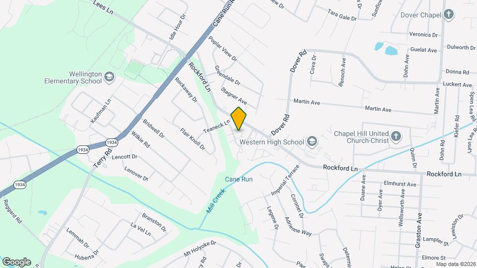 4912 Saddlebrook Ln Map and Location Details