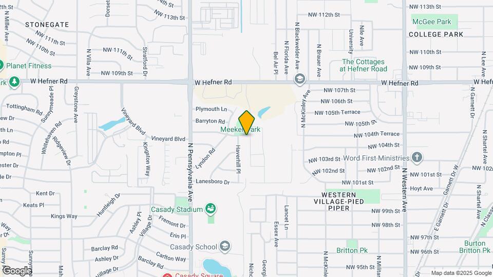 10233 Hidden Village Dr Map and Location Details