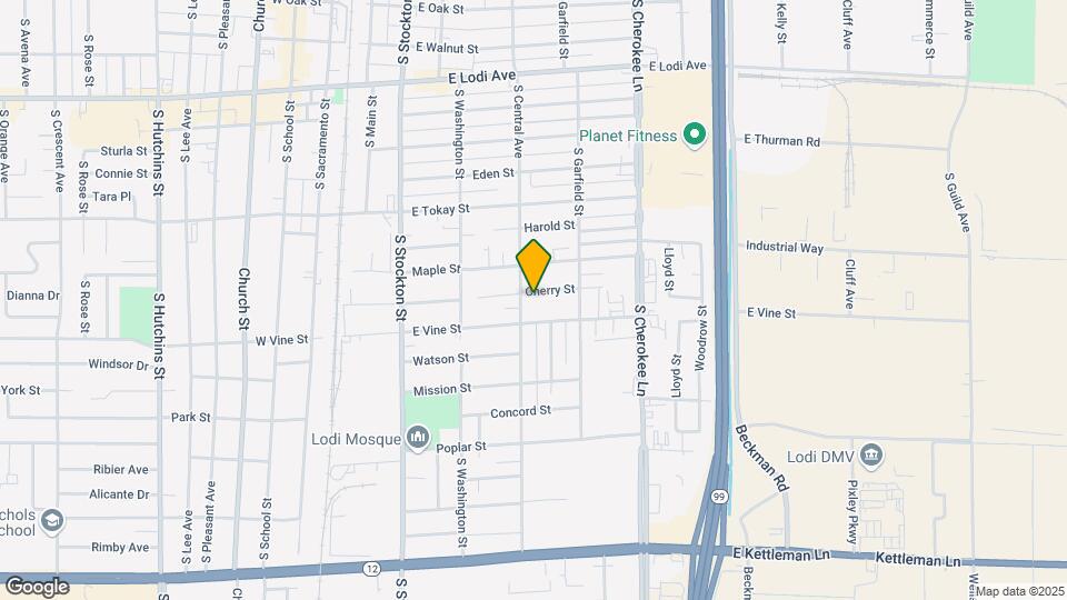 404-408 E Cherry St Mapa y Detalles de la Ubicación
