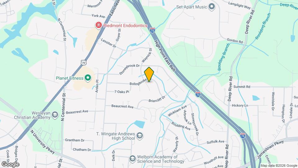 2210 Waynick St Mapa y Detalles de la Ubicación