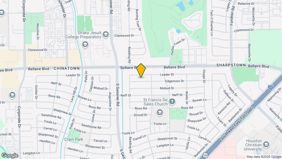 8426 Edgemoor Dr Map and Location Details