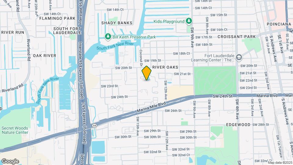 1427 SW 23rd St Map and Location Details