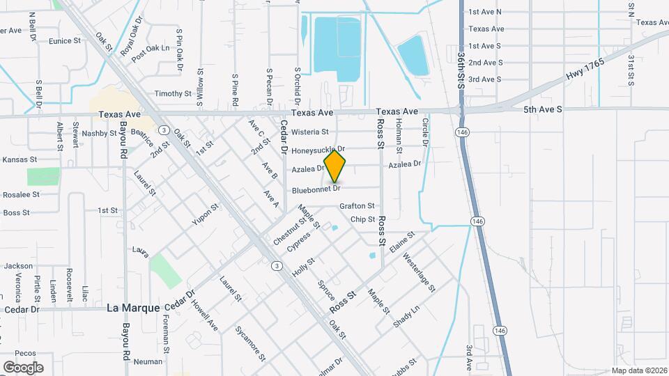 510 Bluebonnet Dr Mapa y Detalles de la Ubicación