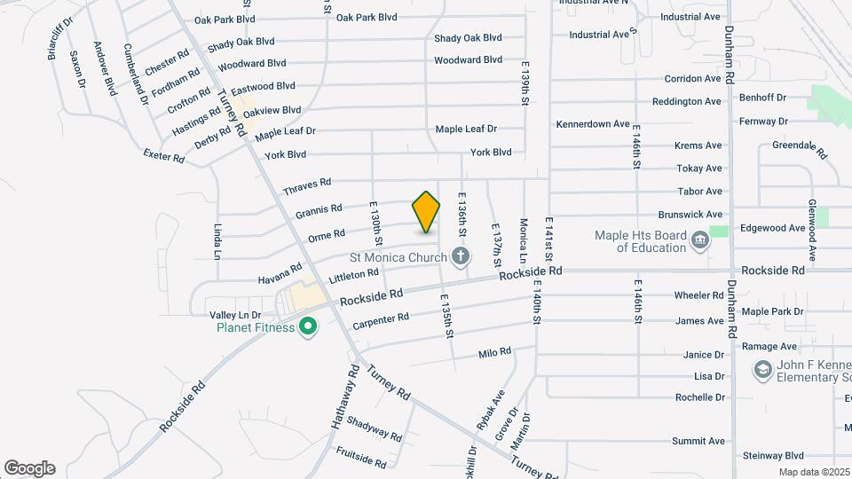 13401 Havana Rd Map and Location Details