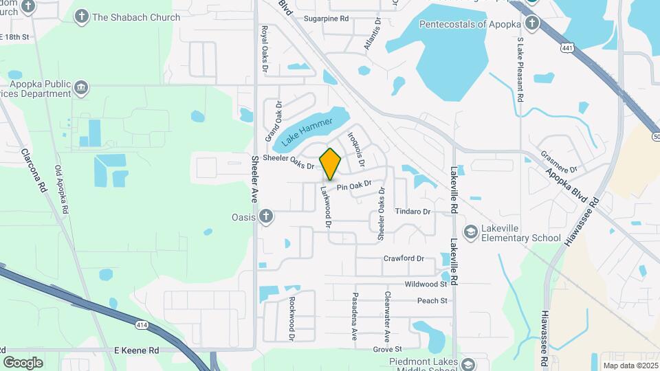 1159 Pin Oak Dr Map and Location Details