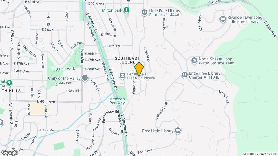 3820 University St Map and Location Details