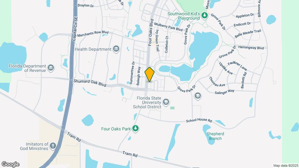 4291 Four Oaks Blvd Map and Location Details
