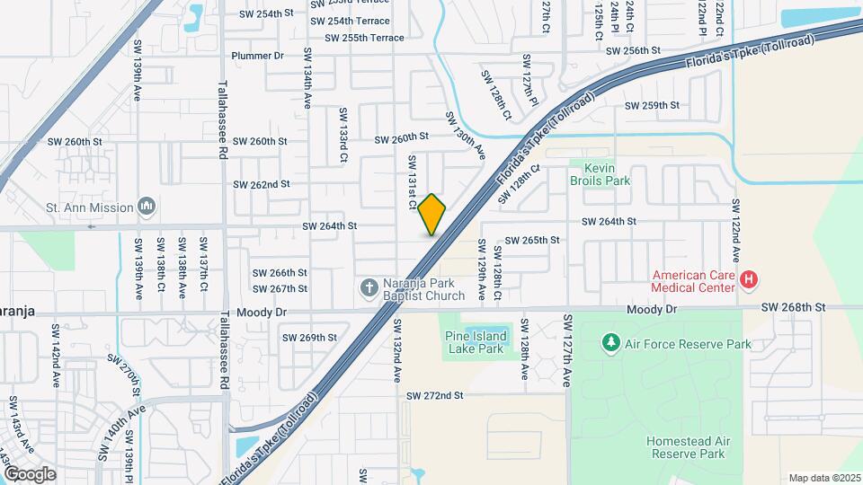 12911 SW 265th St Map and Location Details