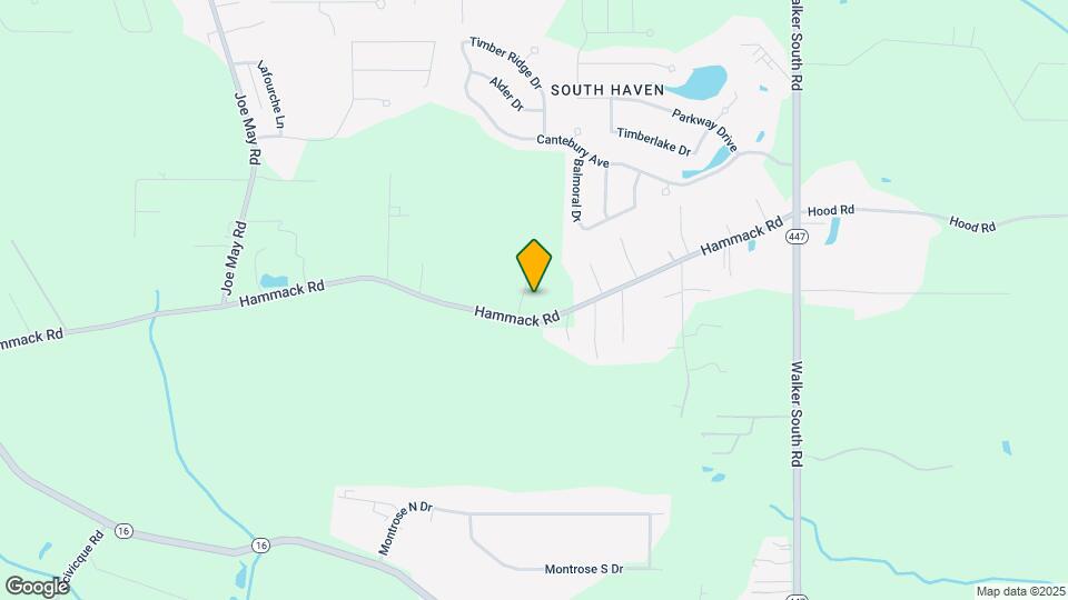 13281 Hammack Rd Map and Location Details