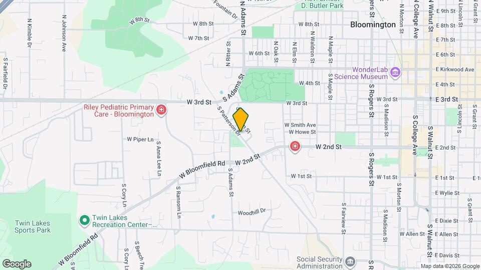 525 S Patterson Dr Map and Location Details