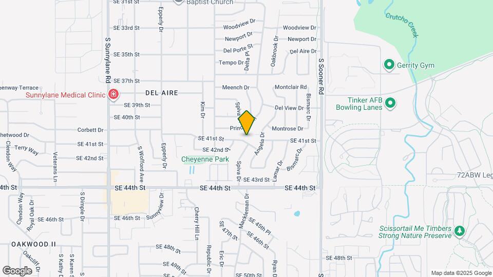 4741 SE 41st St Map and Location Details