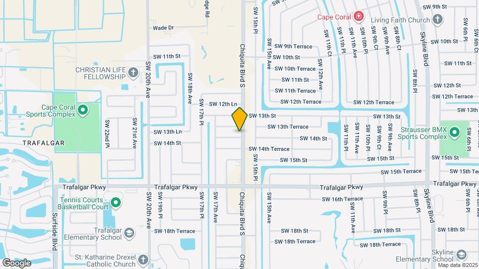 1601 SW 14th St Map and Location Details