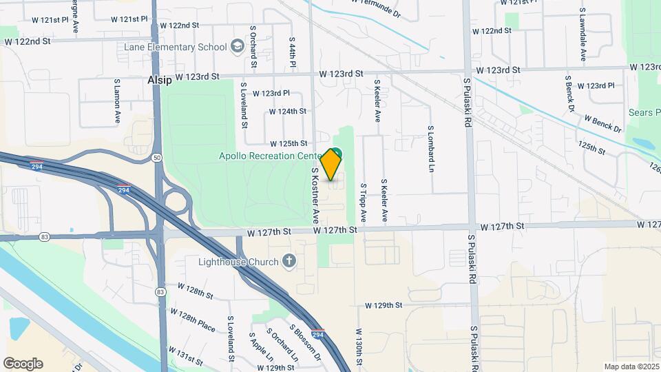 4339 W Park Lane Dr Map and Location Details