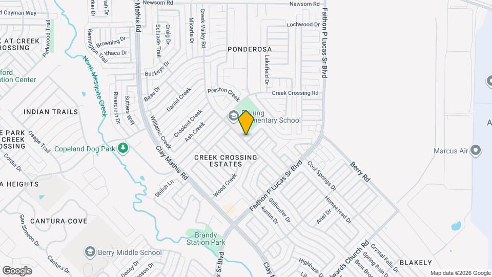 2801 Clearmeadow Dr Map and Location Details