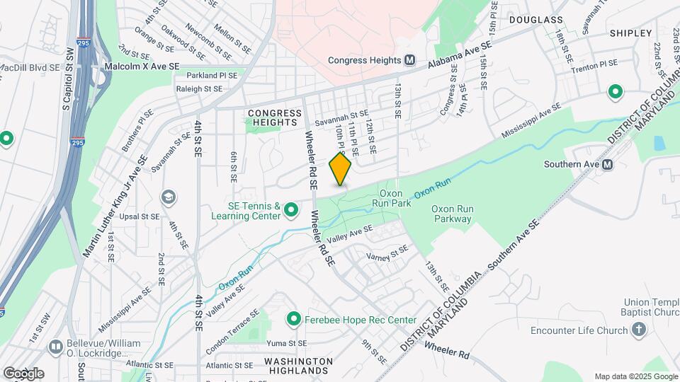 950 Mississippi Ave SE Map and Location Details