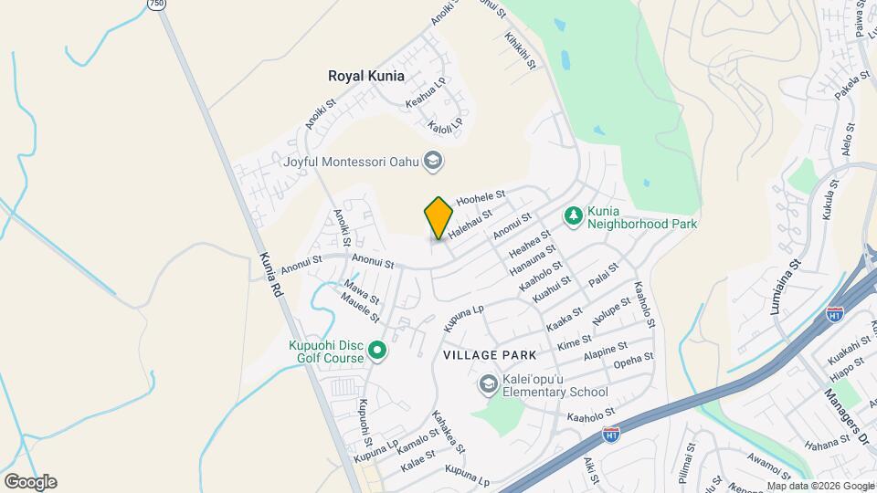 94-1007-1007 Halehau St Map and Location Details