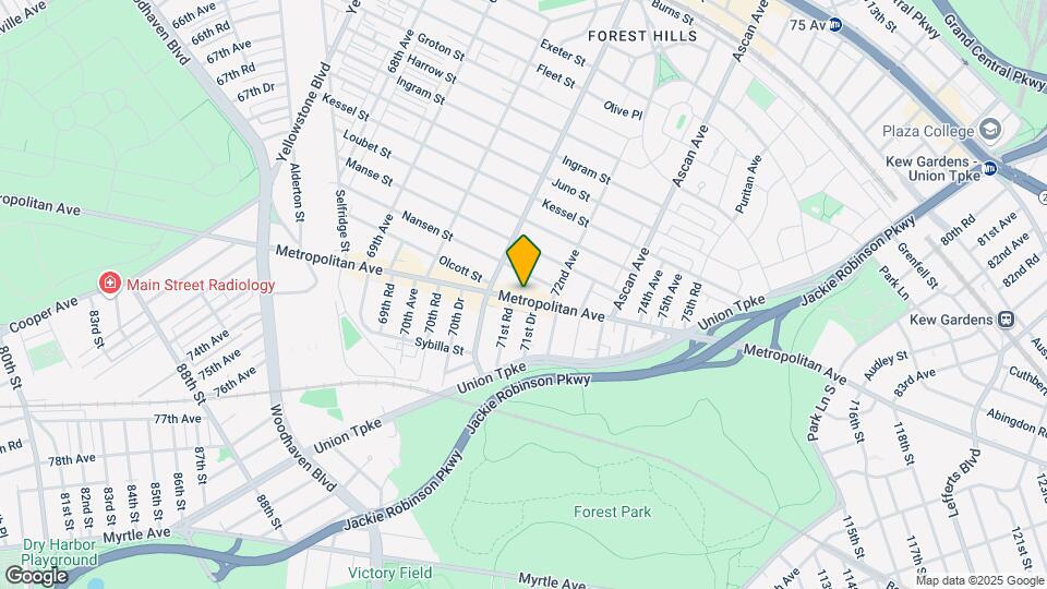 103-07 Metropolitan Ave Mapa y Detalles de la Ubicación