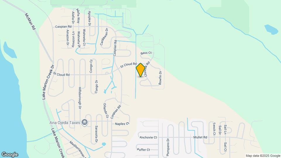 350 Bowfin Ct Map and Location Details