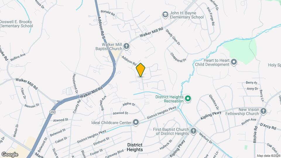 1901 Addison Rd S Mapa y Detalles de la Ubicación