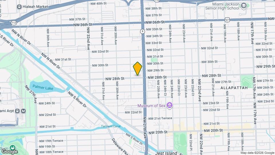 2735 NW 28th St Map and Location Details